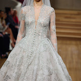 Grace Gown - Silver Beaded