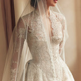 Grace Gown - Silver Beaded