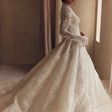 Grace Gown - Ivory Corded Lace