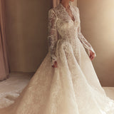 Grace Gown - Ivory Corded Lace