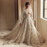 Grace Gown - Silver Beaded